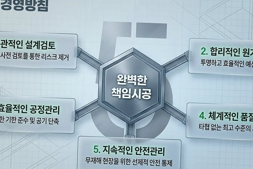 합정동 창고 증축 현장 시공 실사